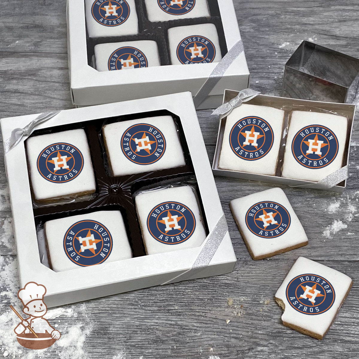 MLB Houston Astros Cookie Bouquet