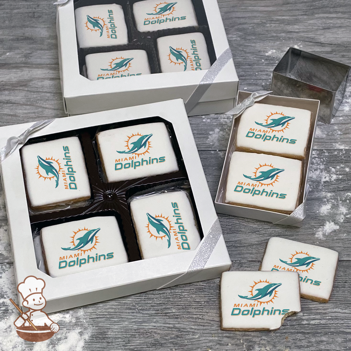 Miami Dolphins Favor Bags, 8ct