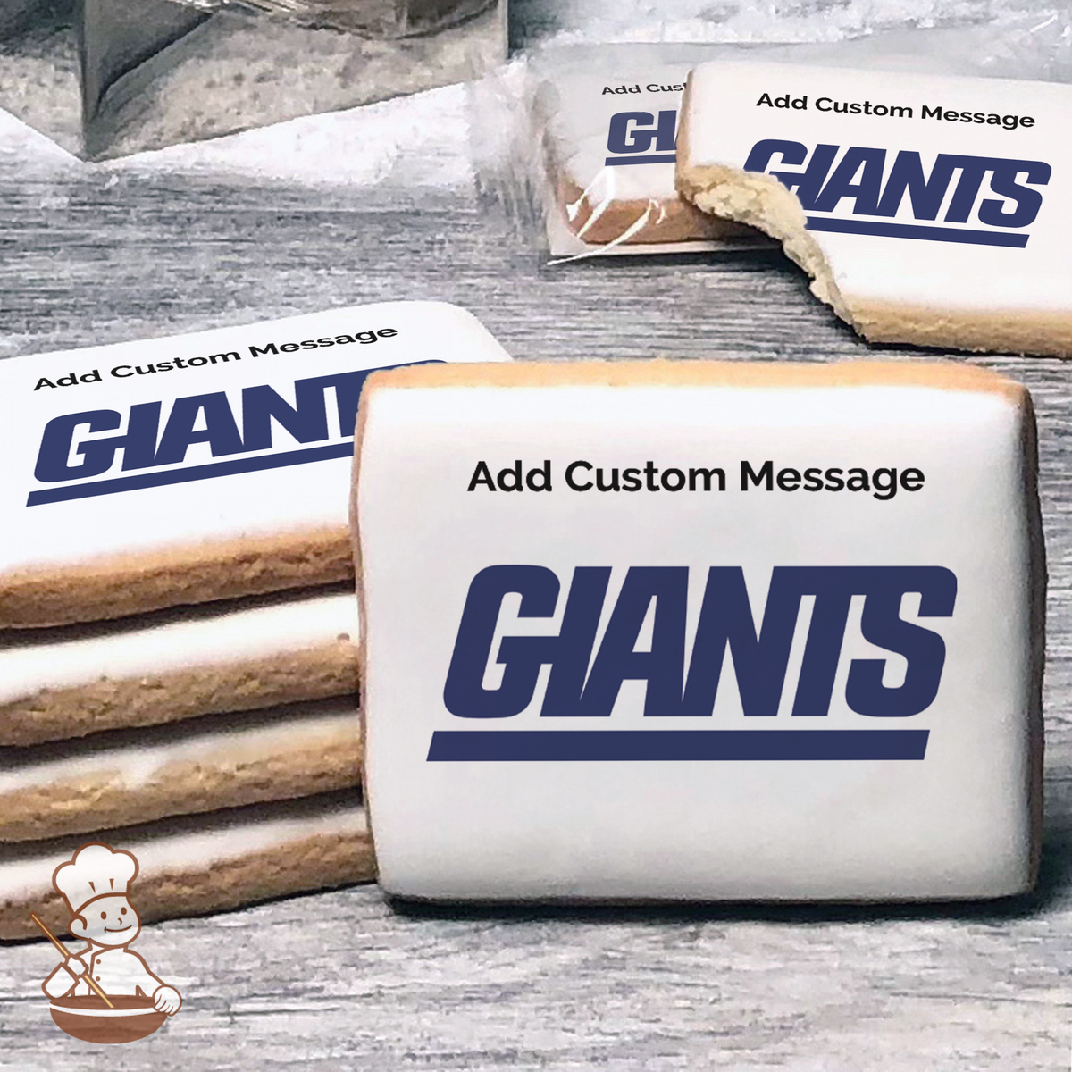 NFL New York Giants Cookie Basket