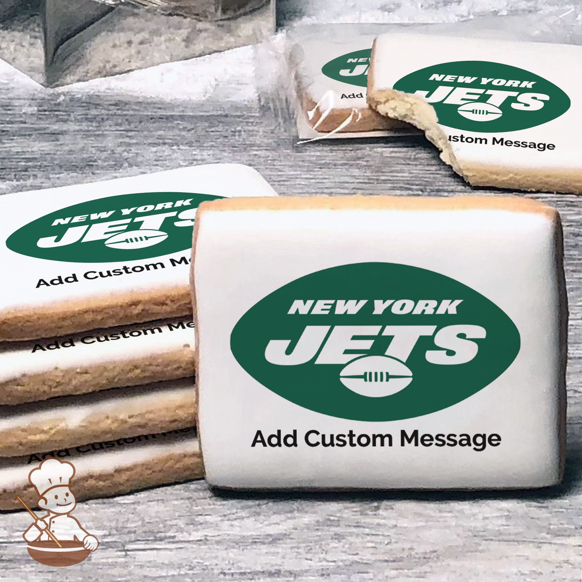 NFL New York Jets Cookie Basket