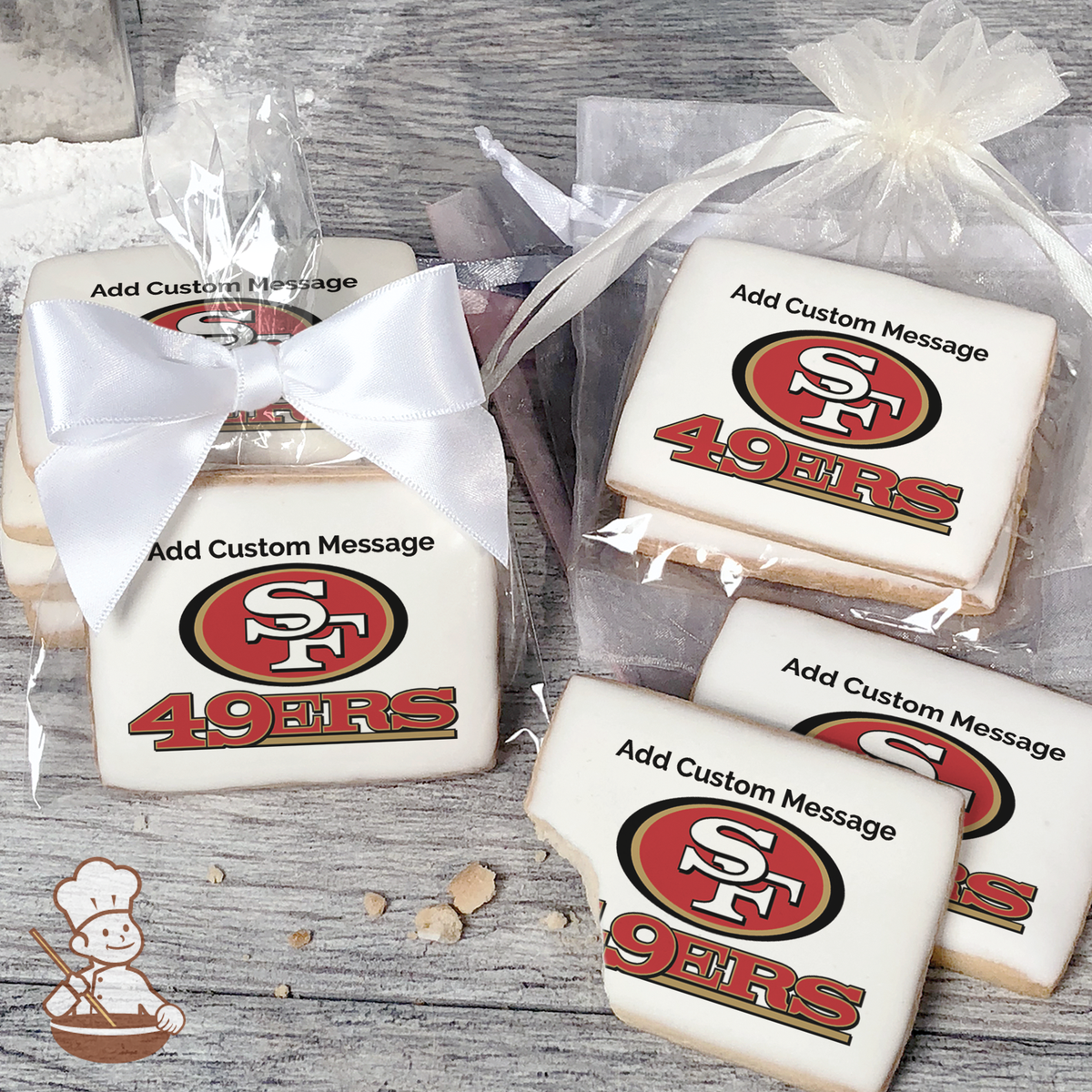 NFL Pittsburgh Steelers Custom Message Cookies