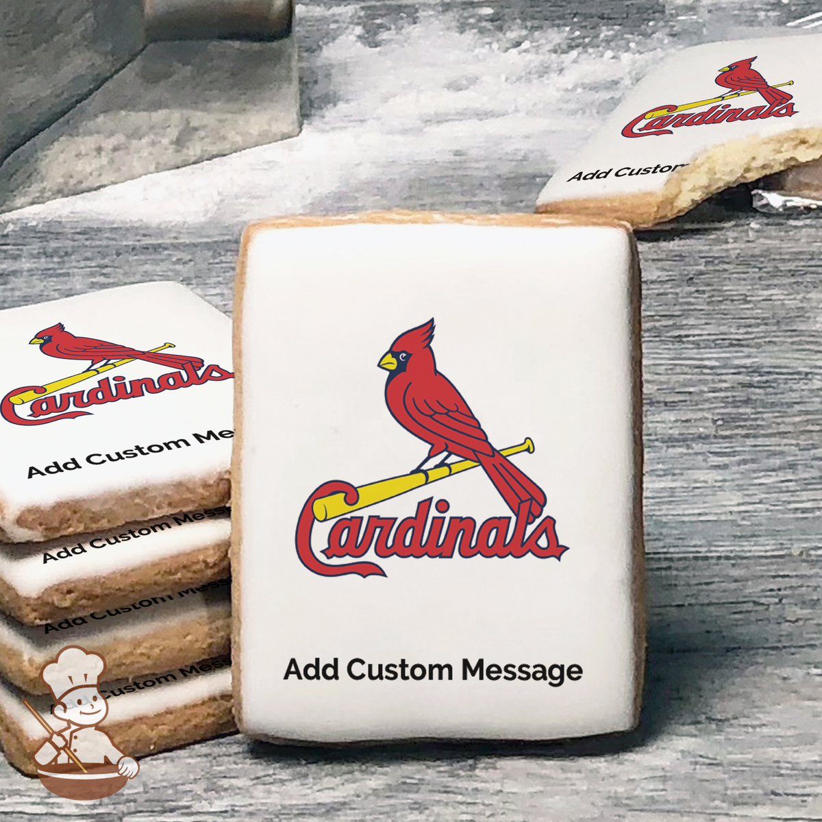 MLB St. Louis Cardinals Cookie Bouquet