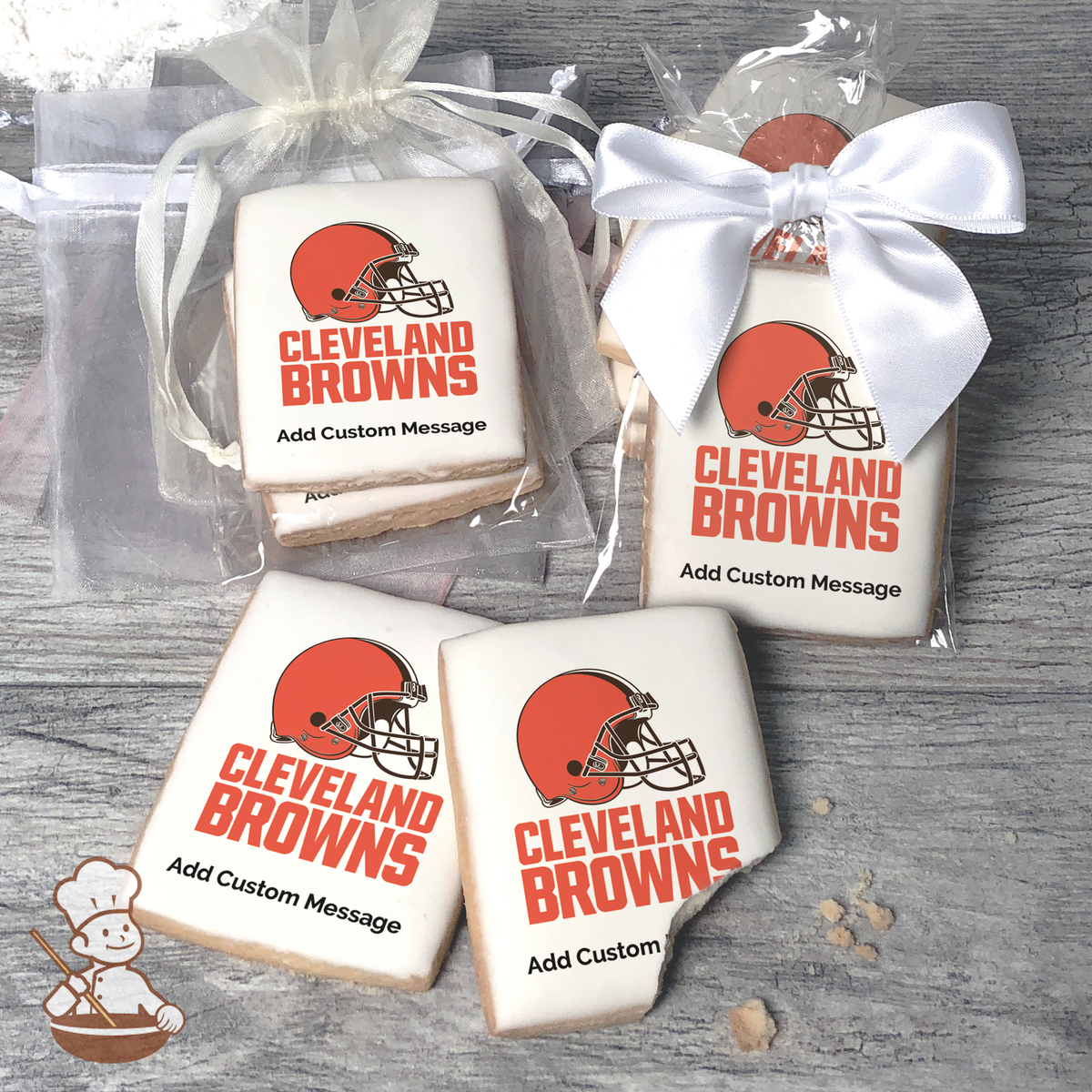 NFL Cleveland Browns Cookie Bouquet