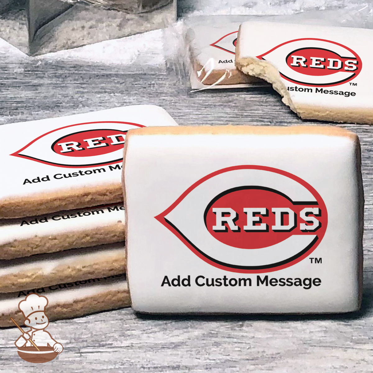 MLB St. Louis Cardinals Custom Message Cookies