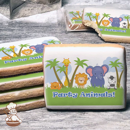 Safari Animals Cookies (Rectangle)