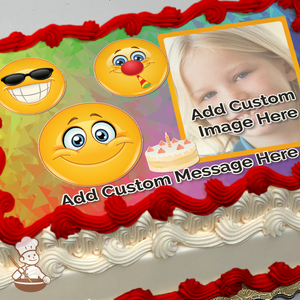 Emoji Birthday Cake | Party City
