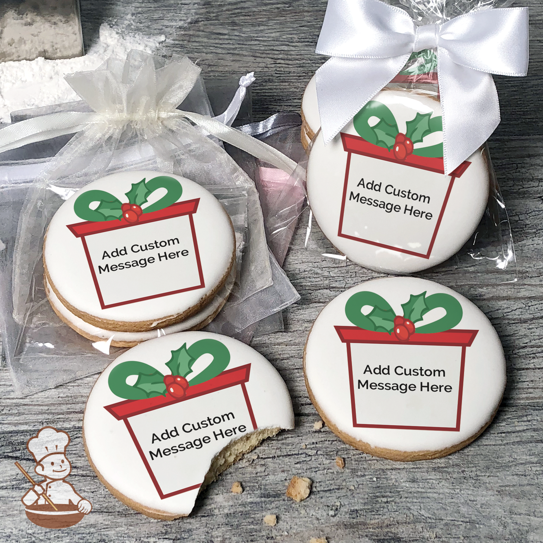 PERSONALIZED Cookie GIFTS - Premium Cookies Custom Wrapped and