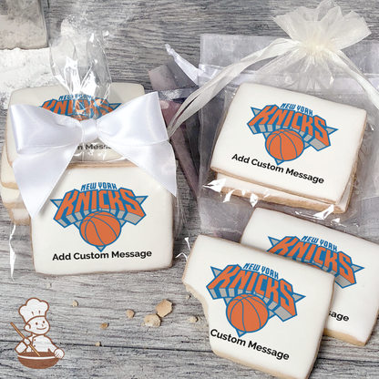 NBA New York Knicks Custom Message Cookies (Rectangle)