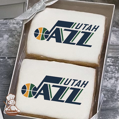 NBA Utah Jazz Cookie Gift Box (Rectangle)