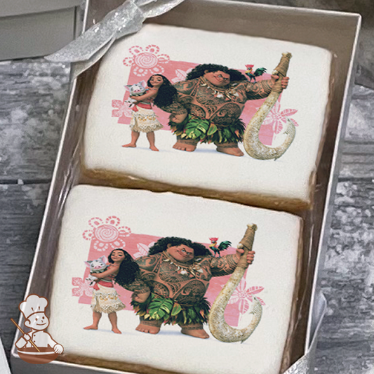 Moana We Know the Way Cookie Gift Box (Rectangle)