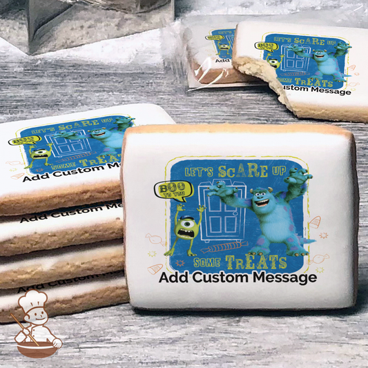 Monsters University Boo To You Custom Message Cookies (Rectangle)