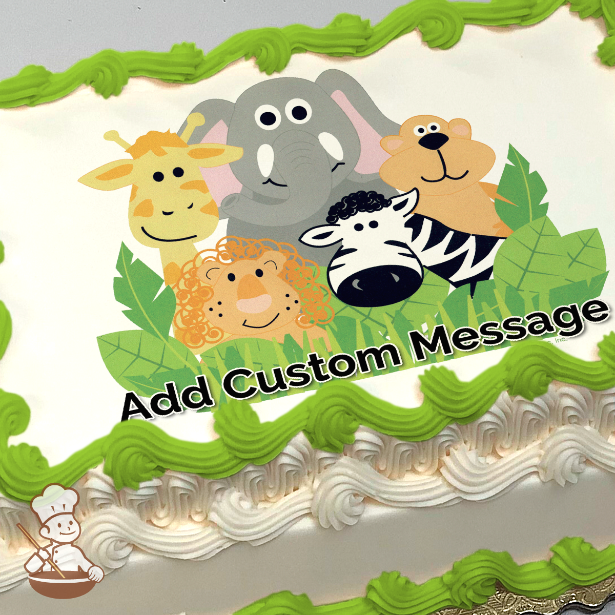 Animals Birthday Cake T-shirt Design Vector Download