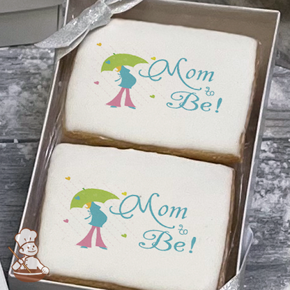 Mom To Be Cookie Gift Box (Rectangle)