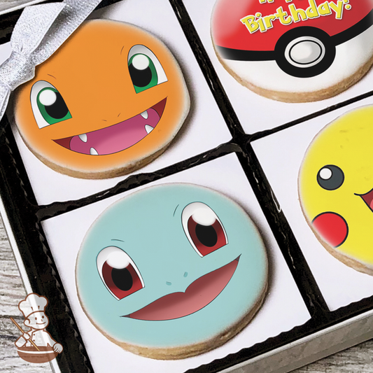 Face the Pokémon Cookie Gift Box (Round)