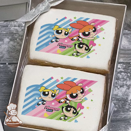 Powerpuff Girls Girls Rock Cookie Gift Box (Rectangle)