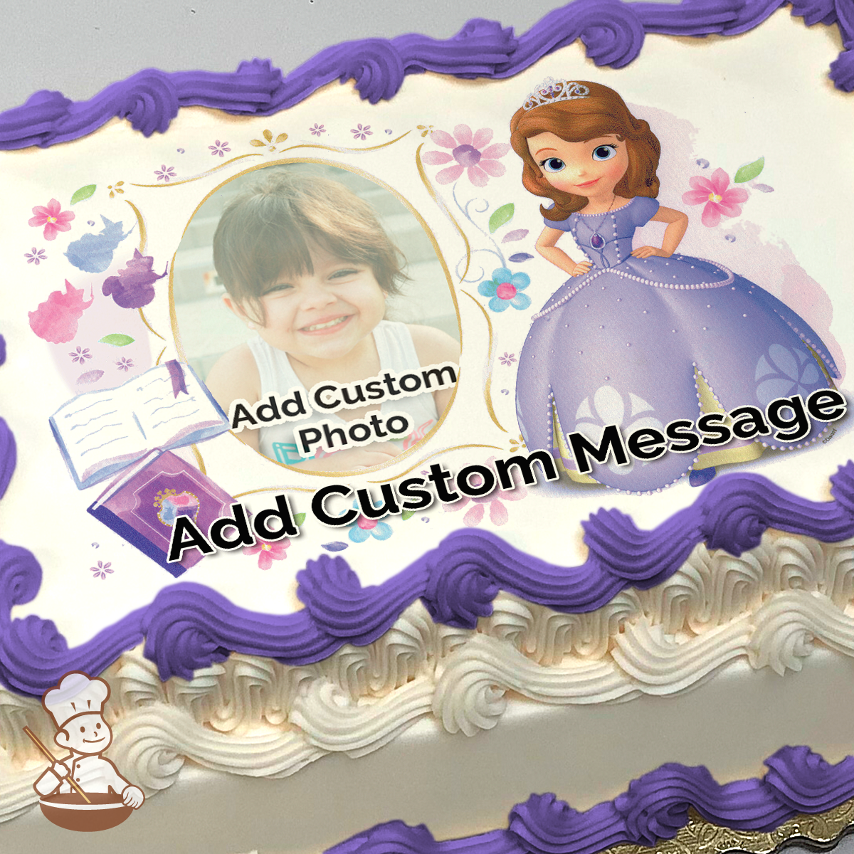Shop for Fresh Princess Sofia Theme Fondant Cake online - Vellore