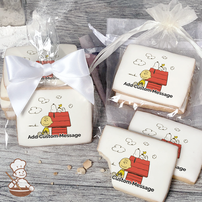 Peanuts This is the Life Custom Message Cookies (Rectangle)