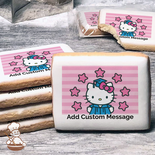 Hello Kitty Shine Bright Custom Message Cookies (Rectangle)