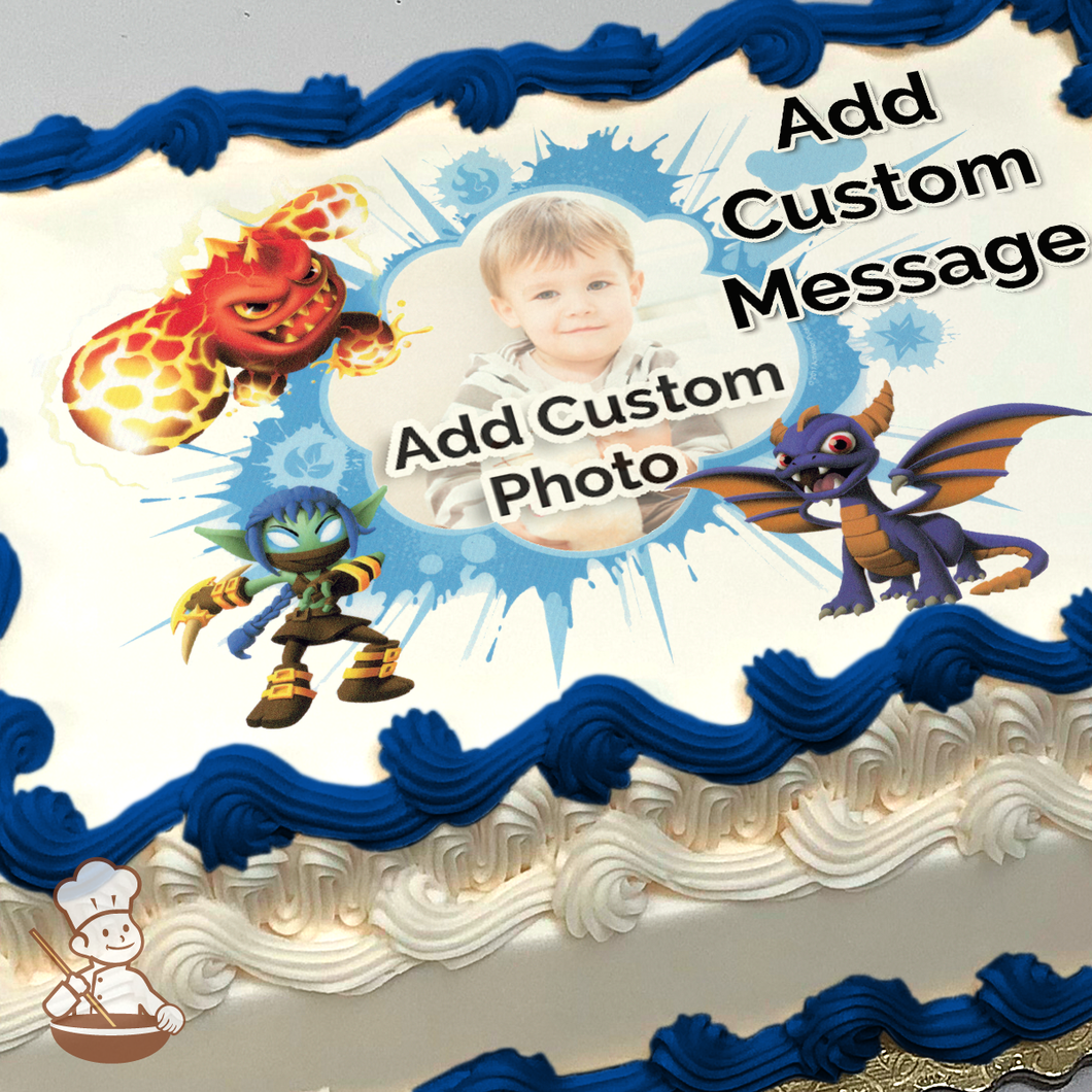 How to Train Your Dragon and Harry Potter Cake Topper - My Custom