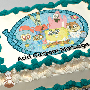 spongebob birthday cake