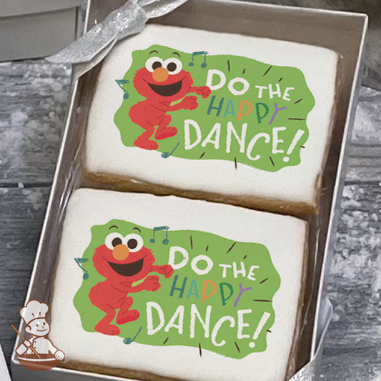 Sesame Street Elmo Happy Dance Cookie Gift Box (Rectangle)