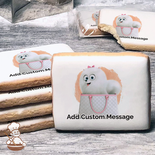 The Secret Life of Pets 50Fluff 110Tough Custom Message Cookies (Rectangle)