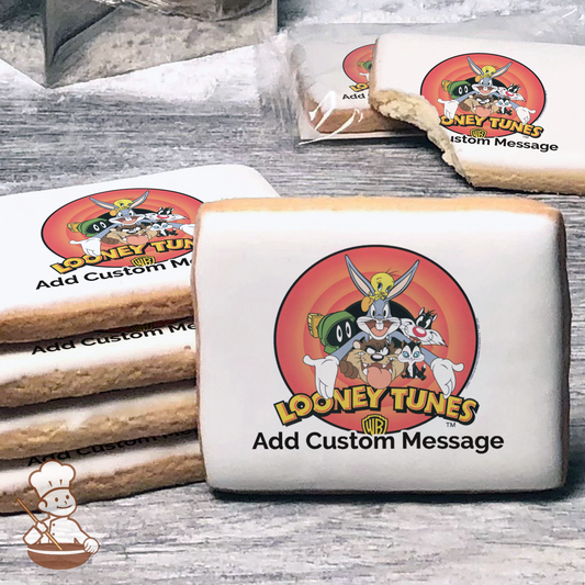 Looney Tunes Classic Crew Custom Message Cookies (Rectangle)