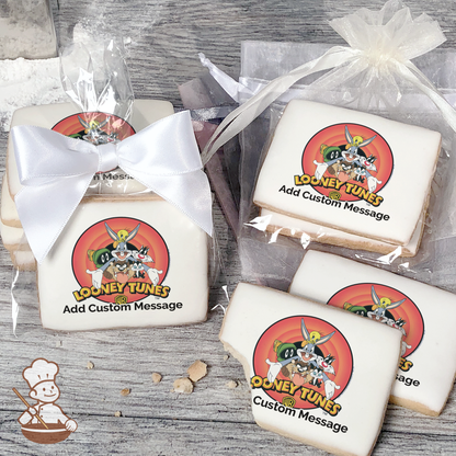 Looney Tunes Classic Crew Custom Message Cookies (Rectangle)