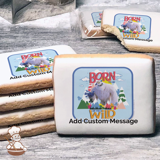 SmallFoot Wild Custom Message Cookies (Rectangle)