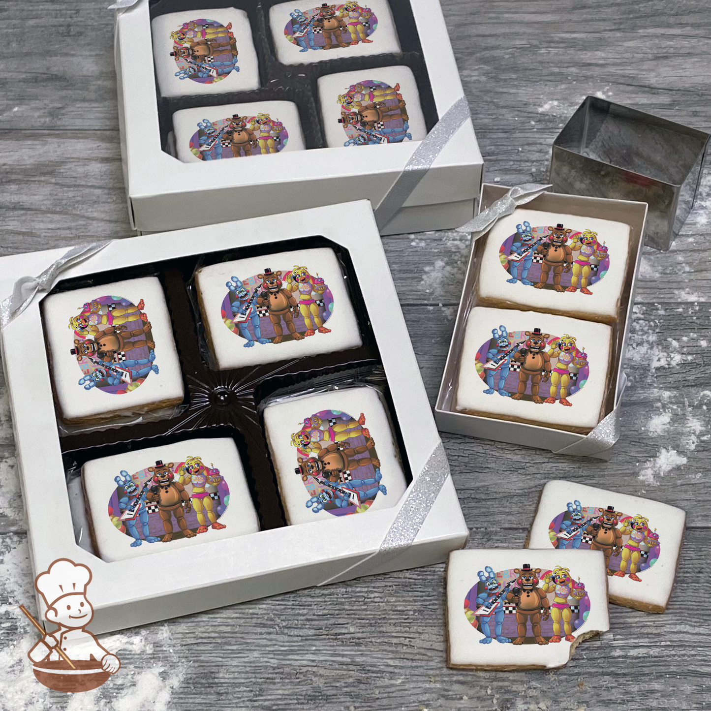 Five Nights at Freddys Sing Along Cookie Gift Box (Rectangle)