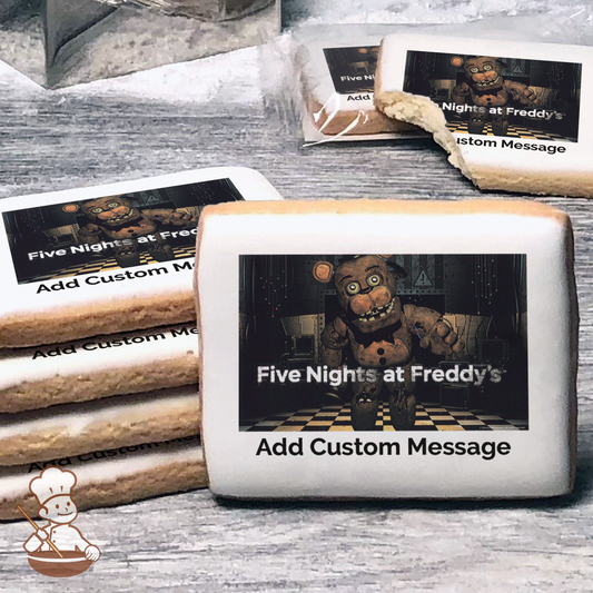 Five Nights at Freddys Freddy Custom Message Cookies (Rectangle)