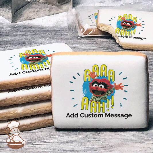 Muppet Babies Baby Animal Custom Message Cookies (Rectangle)