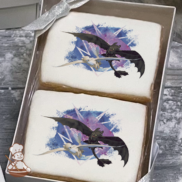 How To Train Your Dragon Fly Free Cookie Gift Box (Rectangle)