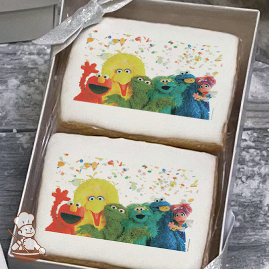 Sesame Street 50th Anniversary Cookie Gift Box (Rectangle)