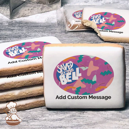 Saved By The Bell Custom Message Cookies (Rectangle)