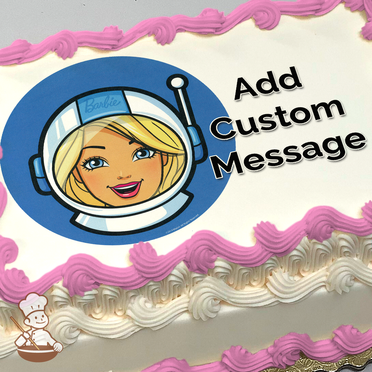 Barbie Astronaut Photo Cake | Freedom Bakery