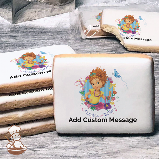 Fancy Nancy Something Fancy Custom Message Cookies (Rectangle)