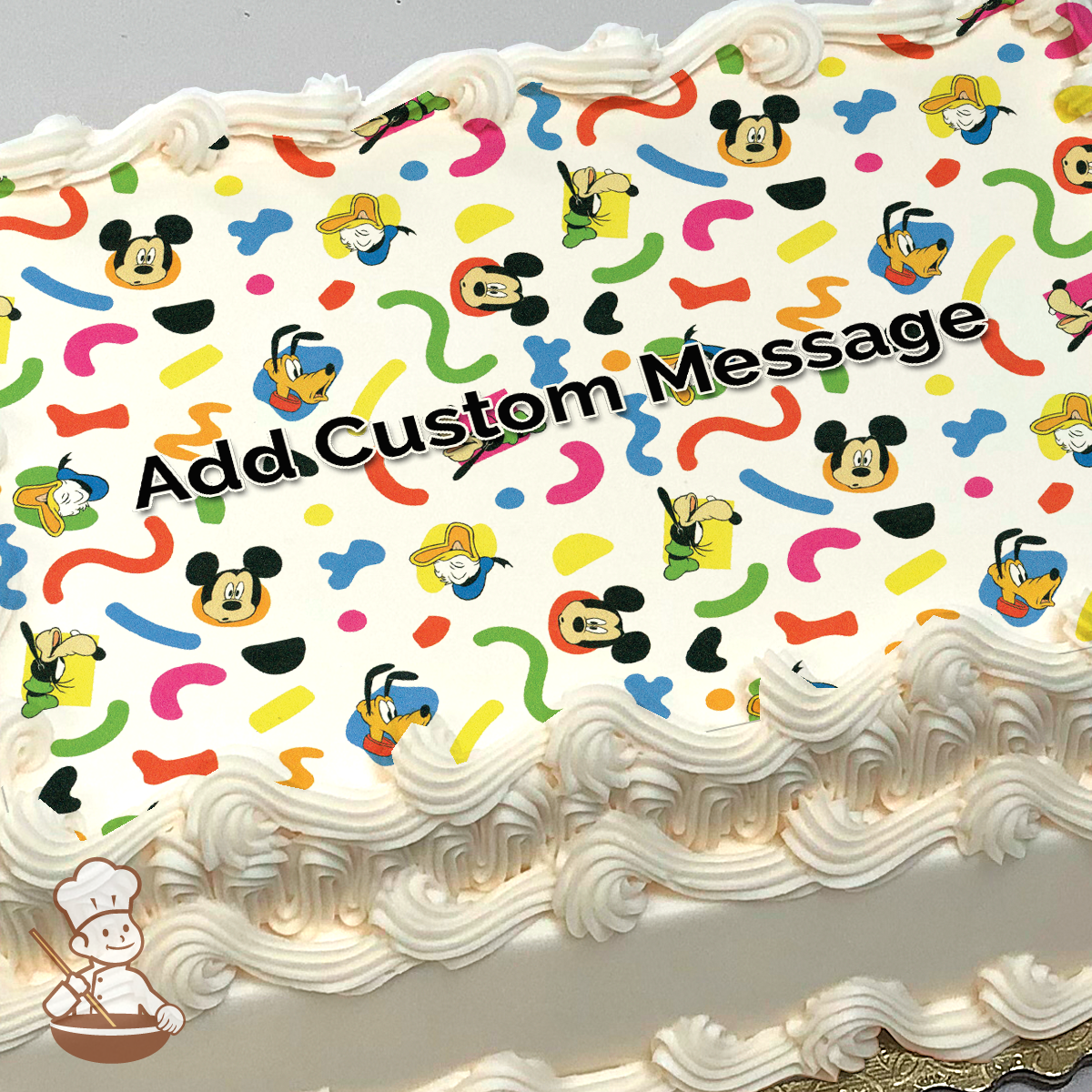 Mickey Mouse Cake 1