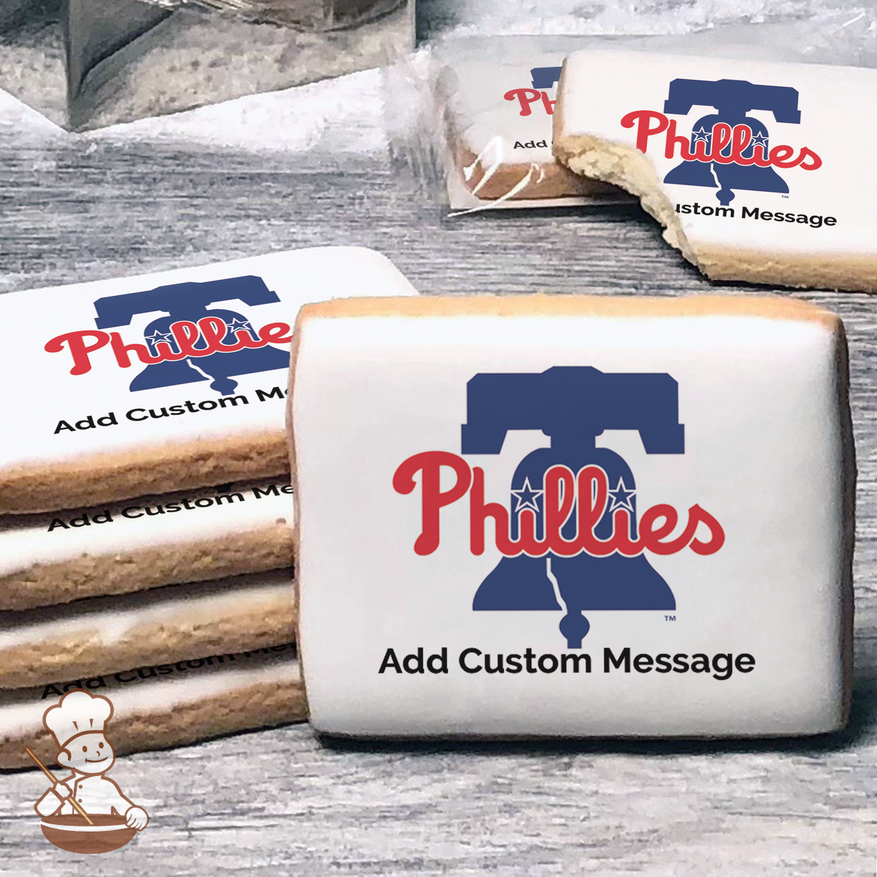 Phillies Themed Cakes Philadelphia  Officially Licensed Baseball Team Logo  Cakes