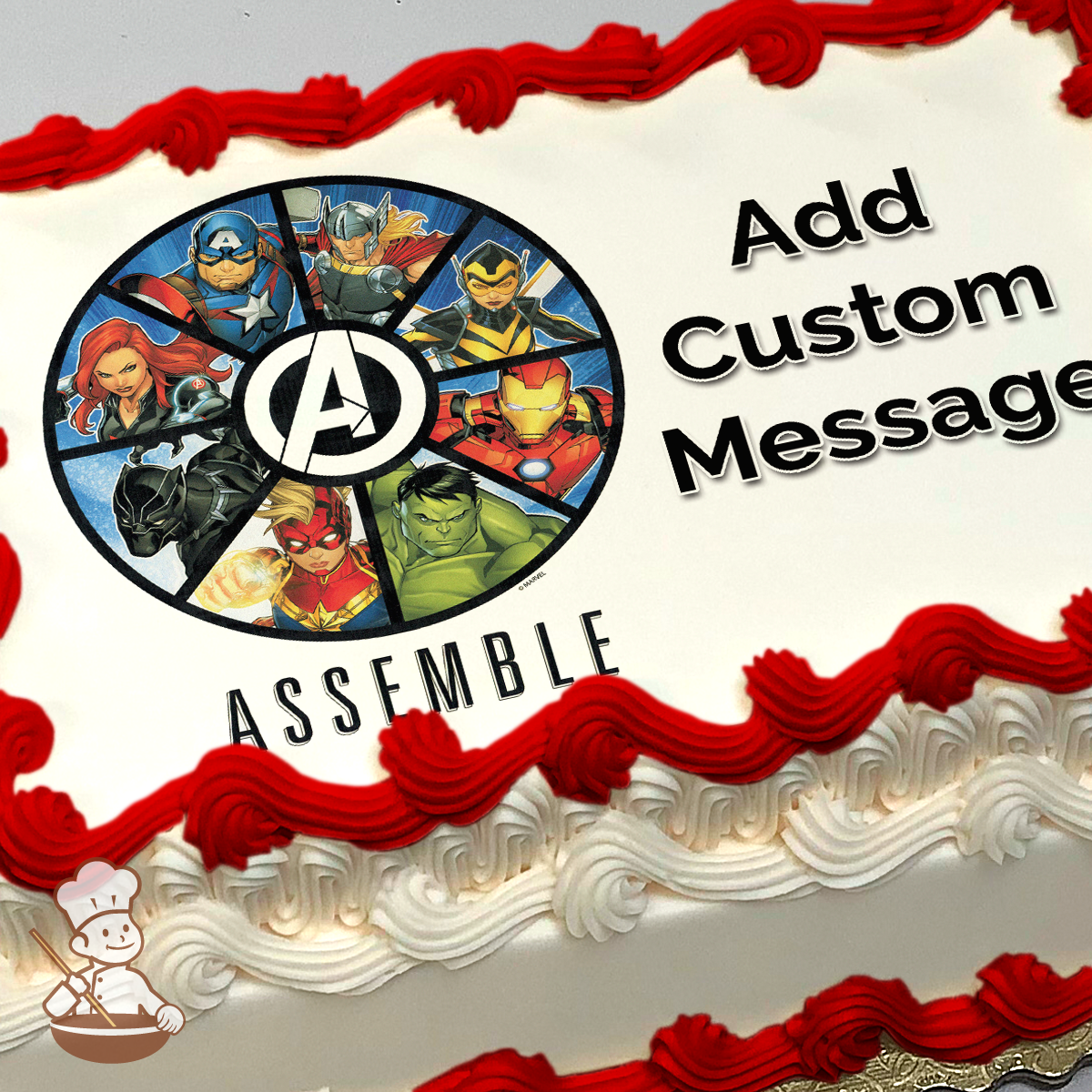 Online Avengers Cake, Avengers Birthday Cake - FNP AE