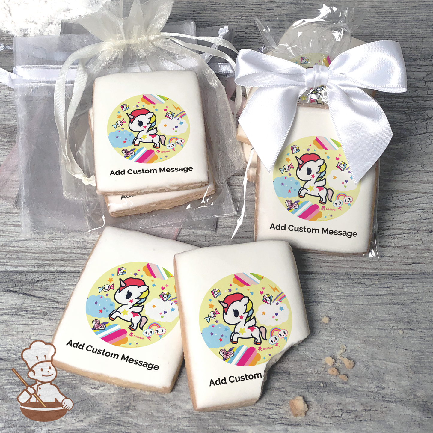 Tokidoki Stellina Custom Message Cookies (Rectangle)