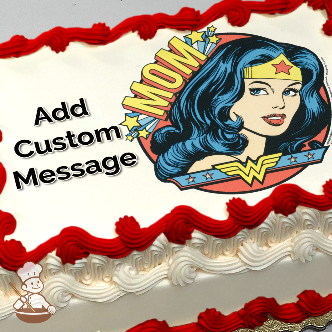 Wonder Woman Tiered Cake — The Greene Room
