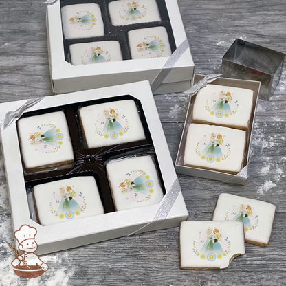 Frozen Fever Summer Solstice Cookie Gift Box (Rectangle)