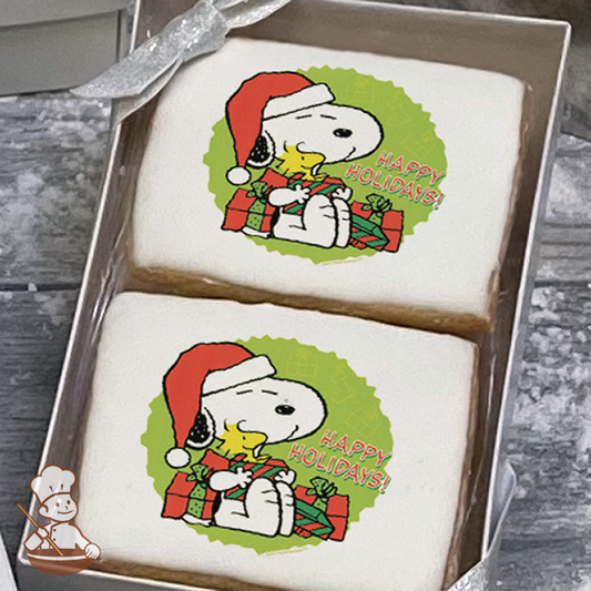 Peanuts Happy Holidays Cookie Gift Box (Rectangle)