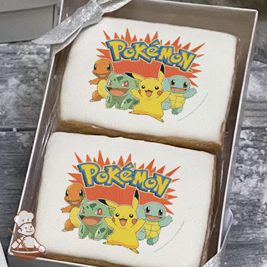 Pokemon Party Cookie Gift Box (Rectangle)