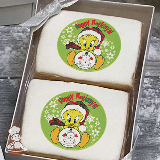 Looney Tunes Happy Holidays Cookie Gift Box (Rectangle)