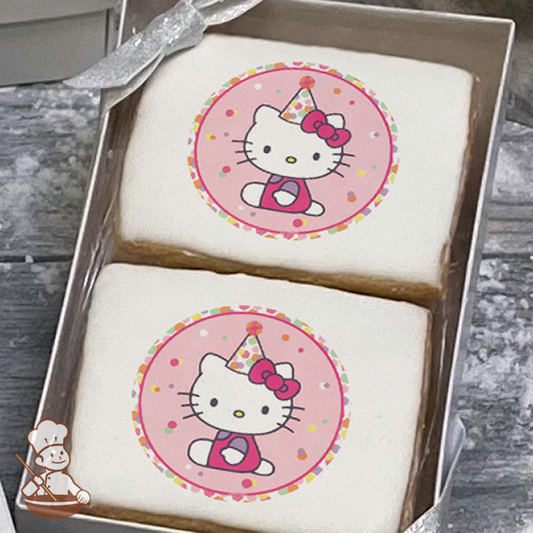 Hello Kitty Party Hat Cookie Gift Box (Rectangle)