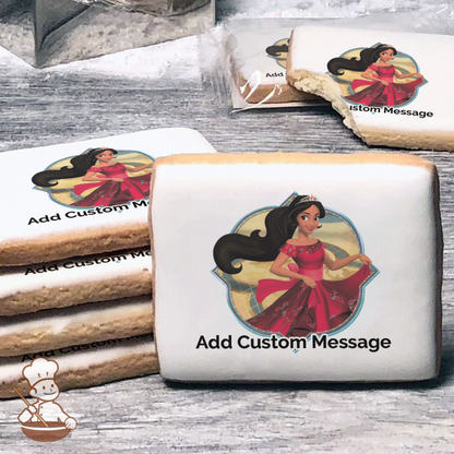 Elena of Avalor Ready To Rule Custom Message Cookies (Rectangle)