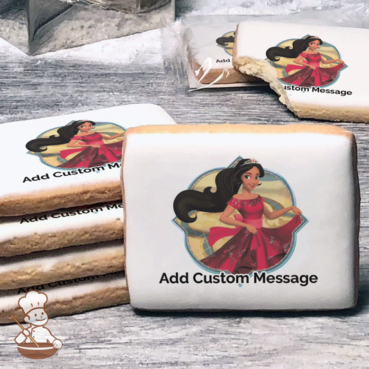 Elena of Avalor Ready To Rule Custom Message Cookies (Rectangle)