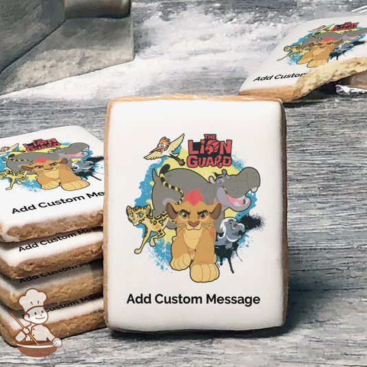 The Lion Guard Defend Custom Message Cookies (Rectangle)